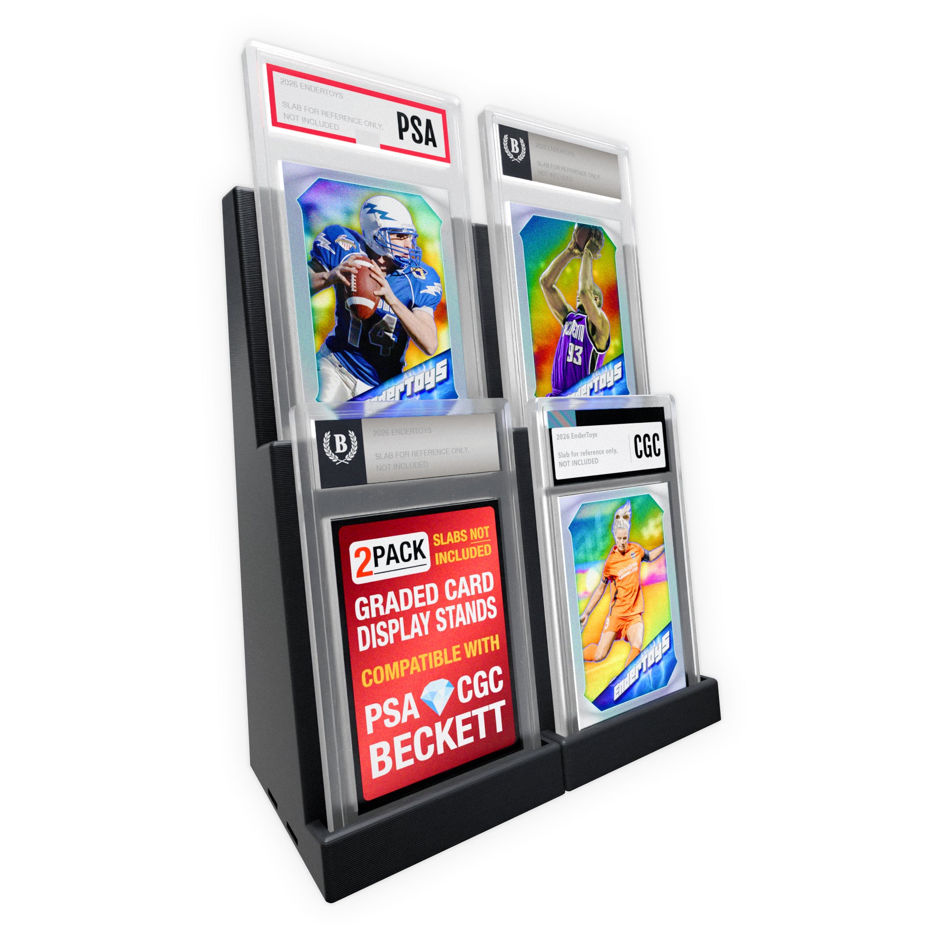 graded card stands Slab Stadium Displays Variant:Poster Collection Eiscue show off on trade Drytron Fairy Deck List