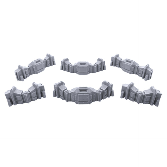 Connecting Barricade Wall Set