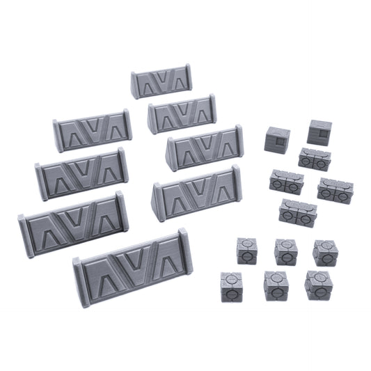 Galactic Legion Barricades & Crates