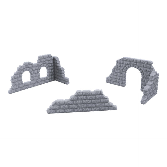Cobblestone Wall Set