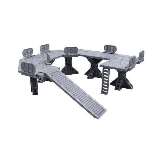 Mid-Level Industrial Skirmish Field