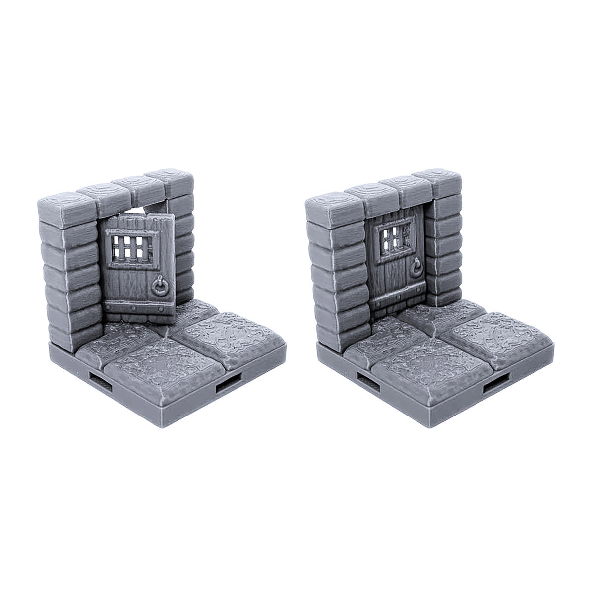 Locking Dungeon Tiles - Jail and Holding Cells | EnderToys Terrain