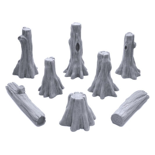 Swamp Tree Trunks & Logs