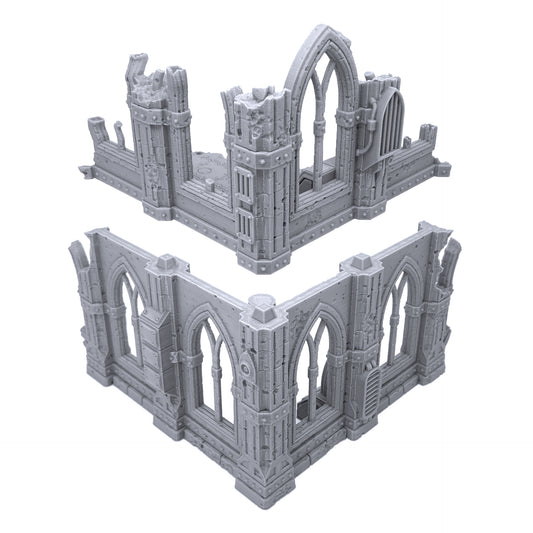Gothic Sci-Fi Ruins Set C