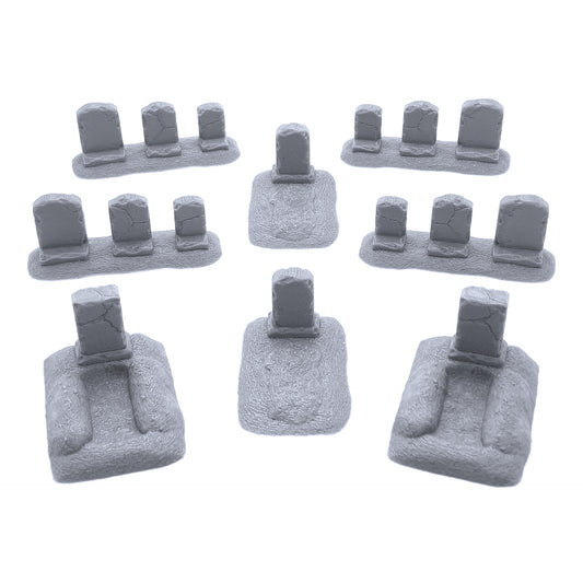 Weathered Tombstones