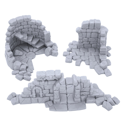 Ruined Town Building