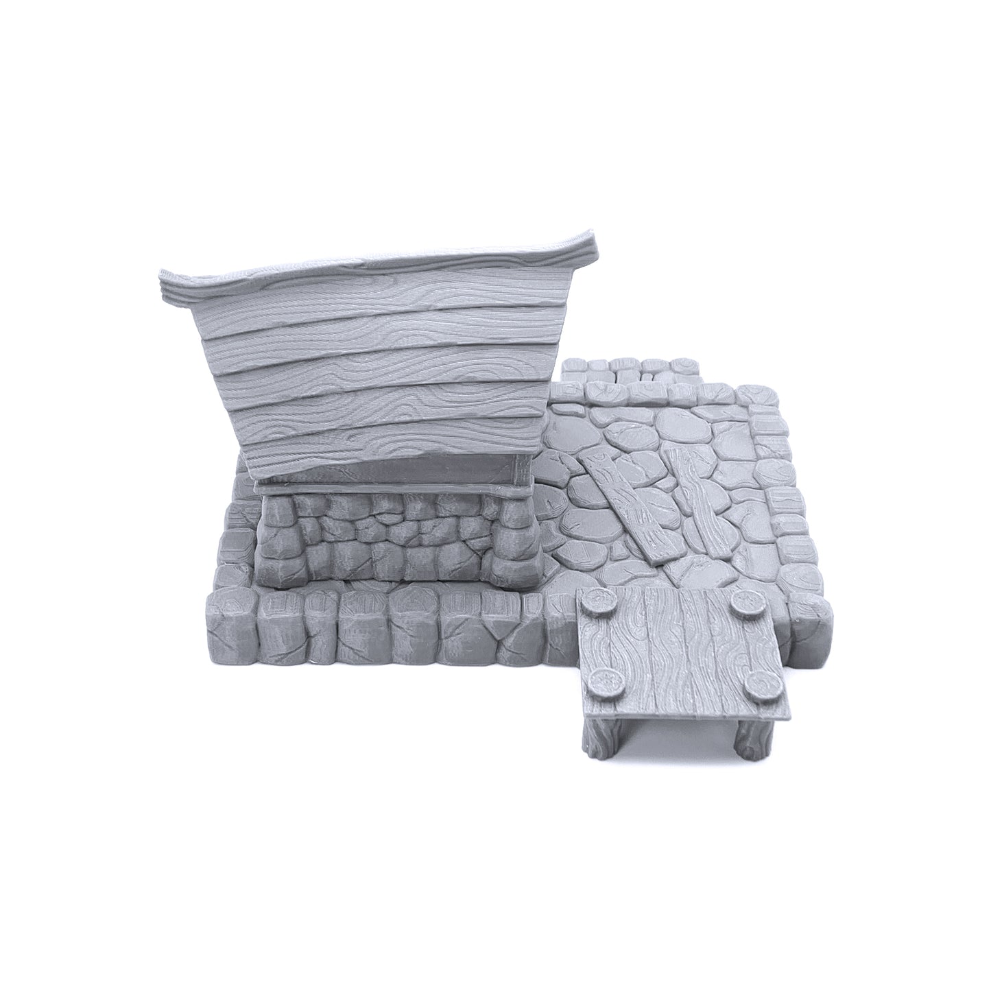 Fishing Village Dock and Notice Board