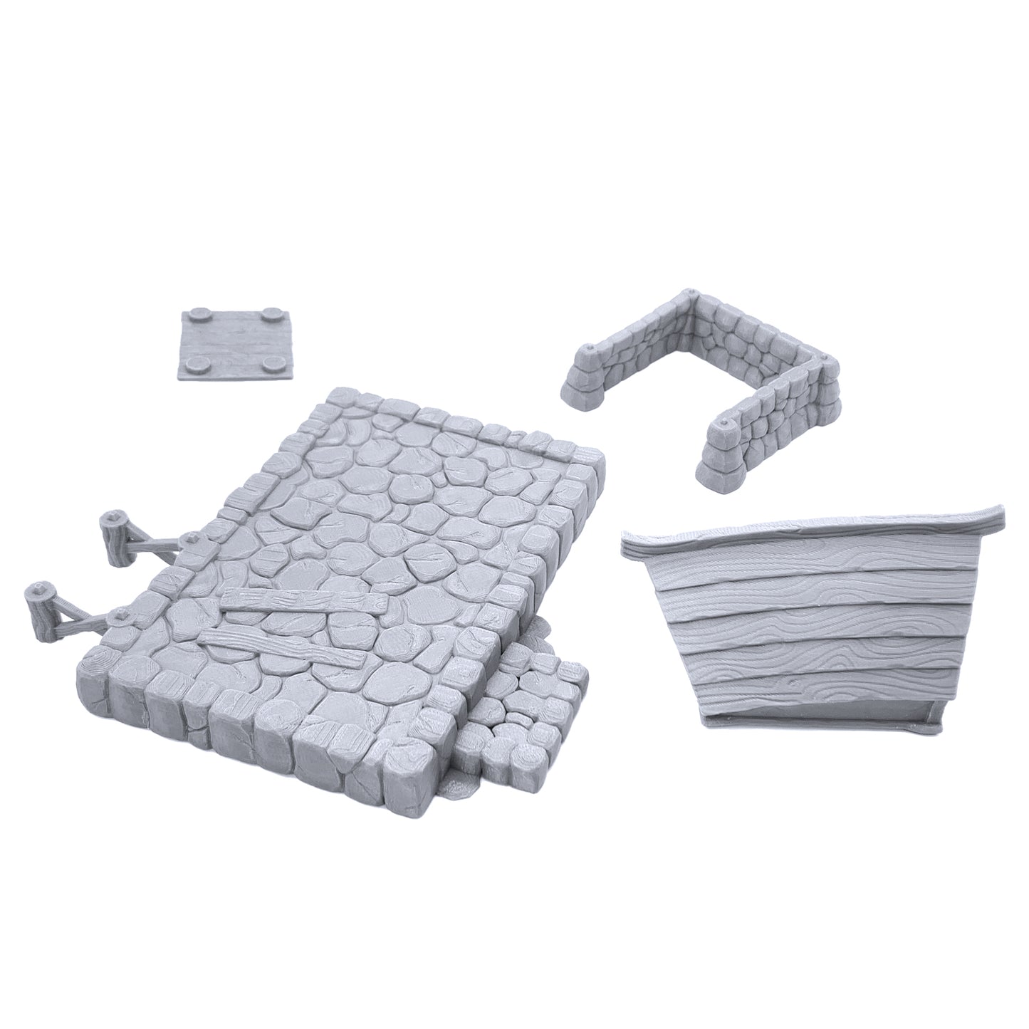 Fishing Village Dock and Notice Board