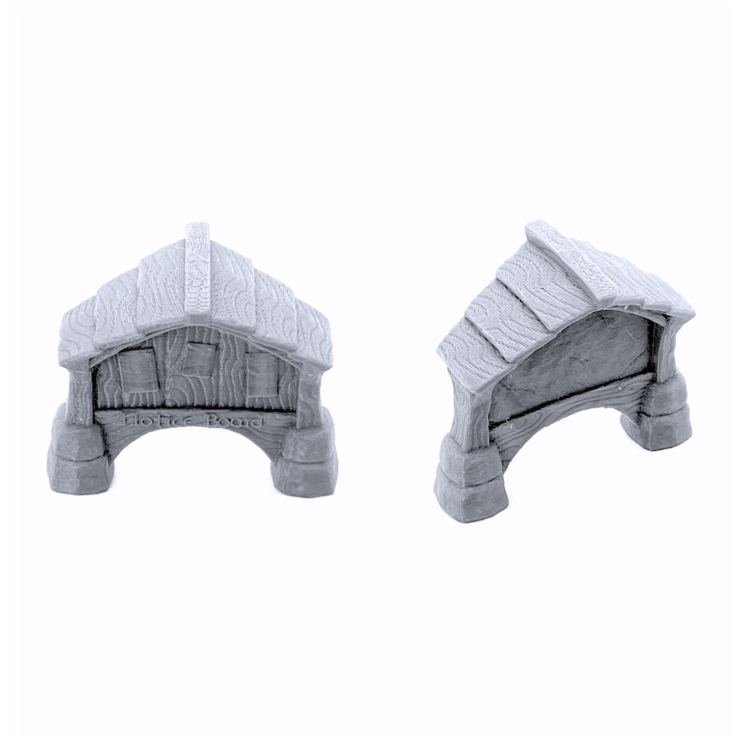 Fishing Village Dock and Notice Board