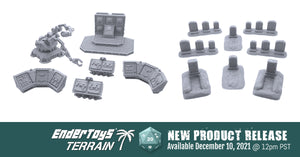 Shop update - Robotic Manufacturing Bundle and Weathered Tombstones