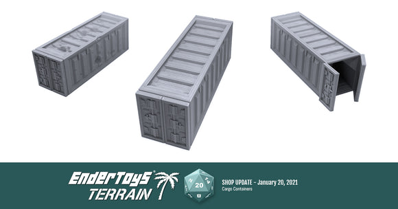 Shop update - Cargo Containers