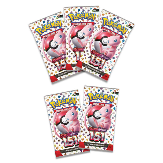 Pokémon - SV: Scarlet & Violet 151 - Booster Packs (x5)