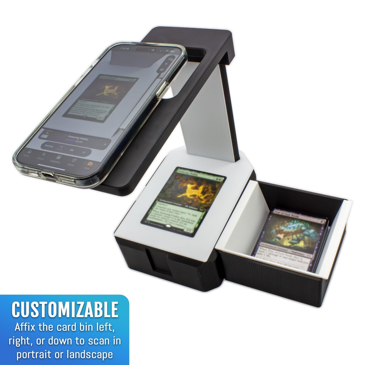Scan Station Starter Set - TCG Scanner Stand for Sleeved and Unsleeved MTG Trading Cards