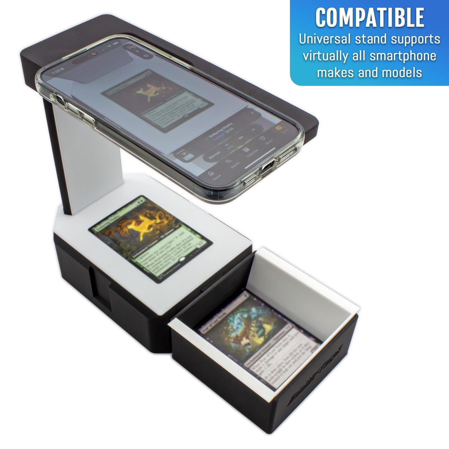 Scan Station Deluxe Set - TCG Scanner Stand for Sleeved and Unsleeved