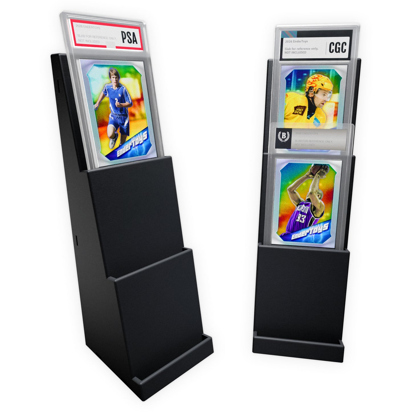 Graded Card Slab Stadium Displays