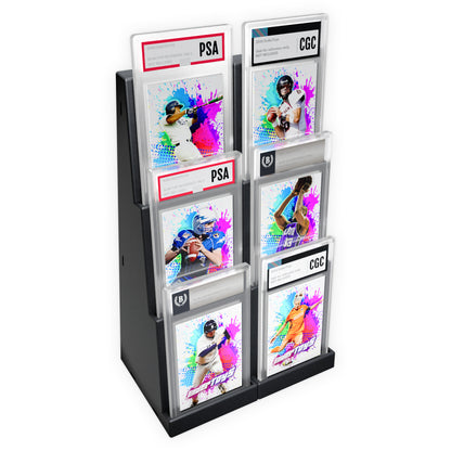 Graded Card Slab Stadium Displays