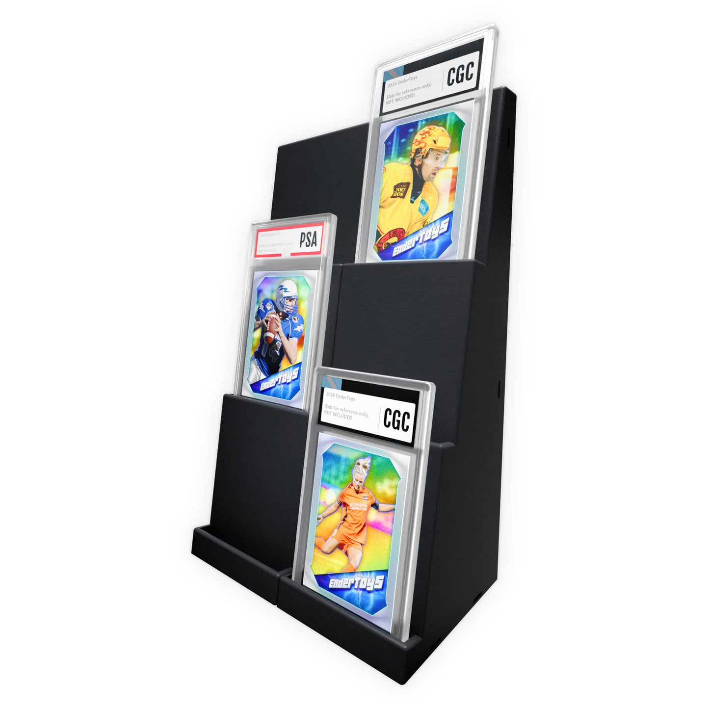 Graded Card Slab Stadium Displays