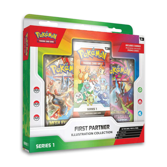 Pokémon - First Partner Illustration Collection - Series 1