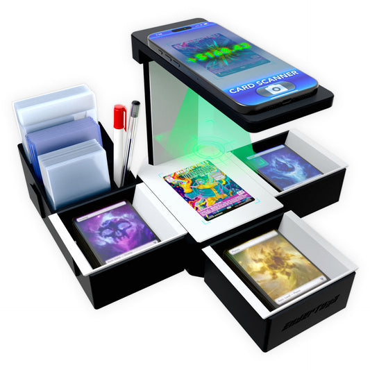 Scan Station Pro Set - TCG Scanner Stand for Sleeved & Unsleeved Trading Cards