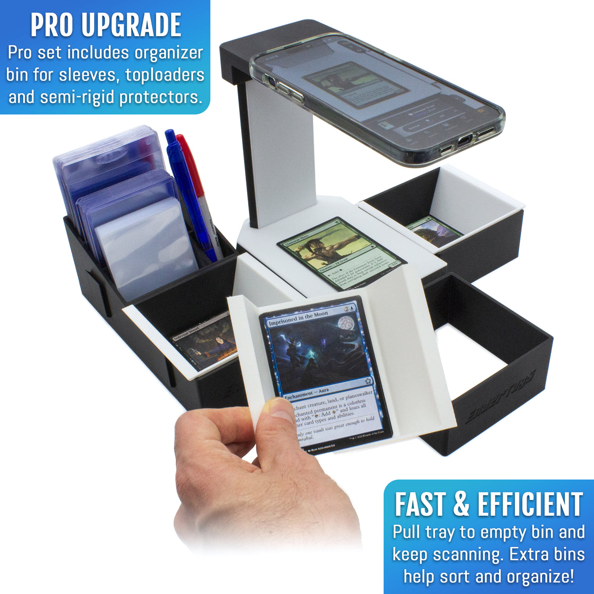 Scan Station Pro Set - TCG Scanner Stand for Sleeved and Unsleeved