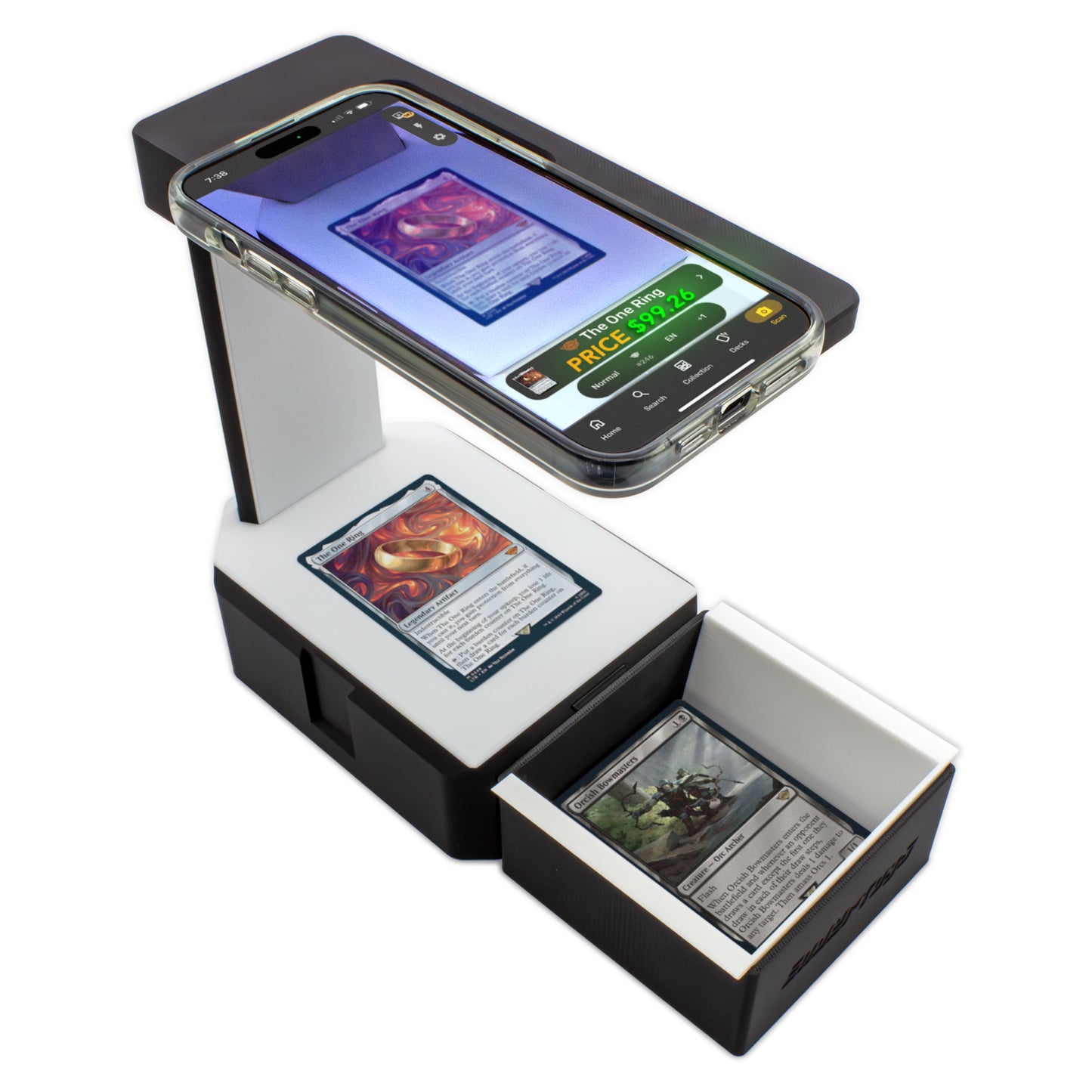 Scan Station Starter Set - TCG Scanner Stand for Sleeved and Unsleeved MTG Trading Cards