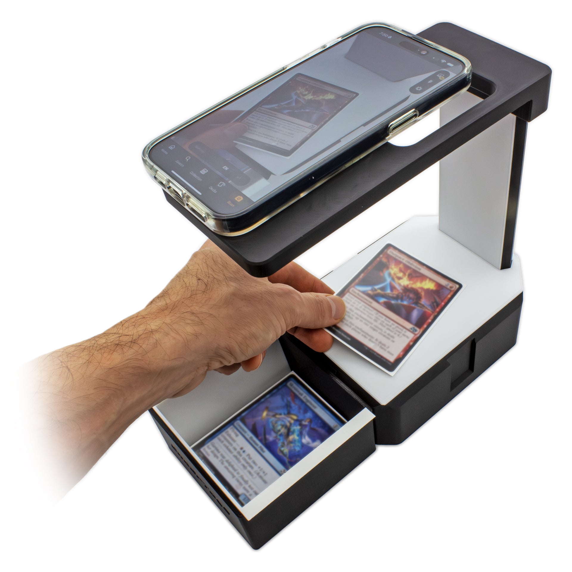 Scan Station Starter Set - TCG Scanner Stand for Sleeved and Unsleeved EnderToys Terrain Scan Station Starter Set - TCG Scanner Stand for Sleeved and Unsleeved EnderToys Terrain