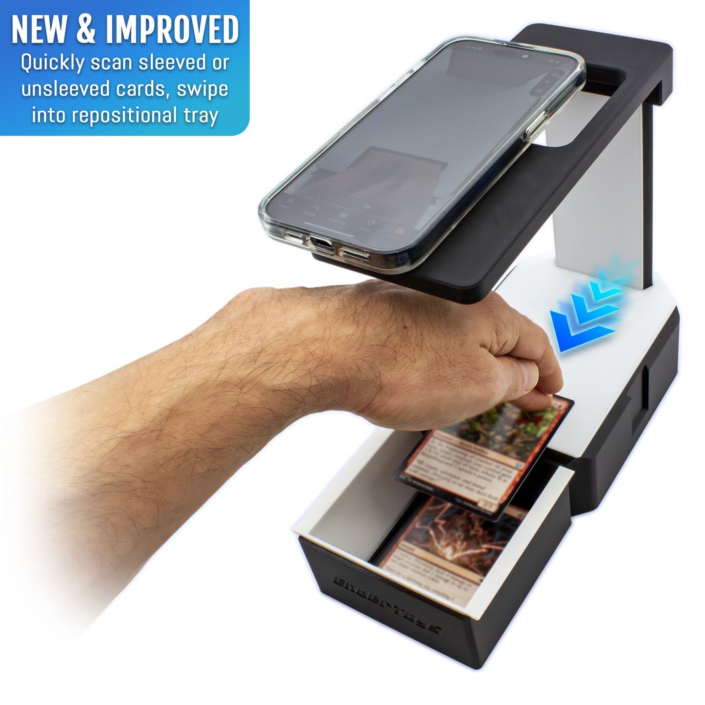 Scan Station Starter Set - TCG Scanner Stand for Sleeved and Unsleeved MTG Trading Cards