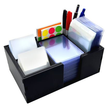 Shipping Station (TCG Rip Caddy) - Toploader Dispenser - Penny Sleeve Holder