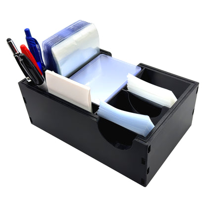 Shipping Station (TCG Rip Caddy) - Toploader Dispenser - Penny Sleeve Holder