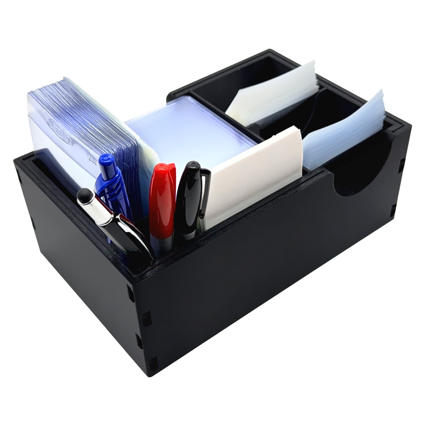 Shipping Station (TCG Rip Caddy) - Toploader Dispenser - Penny Sleeve Holder