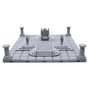 Locking Dungeon Tiles - Throne Room