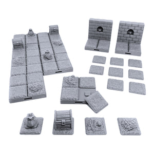 Locking Dungeon Tiles - Treasure Tiles
