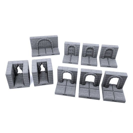EnderToys Bloccaggio Dungeon Tiles – Camera trasversale, Terreno Paesaggio Tavolo 28mm Miniature EnderToys Bloccaggio Dungeon Tiles – Camera trasversale, Terreno Paesaggio Tavolo 28mm Miniature