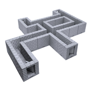 Locking Dungeon Tiles - Halls & Passages