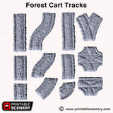 Forest Cart Tracks