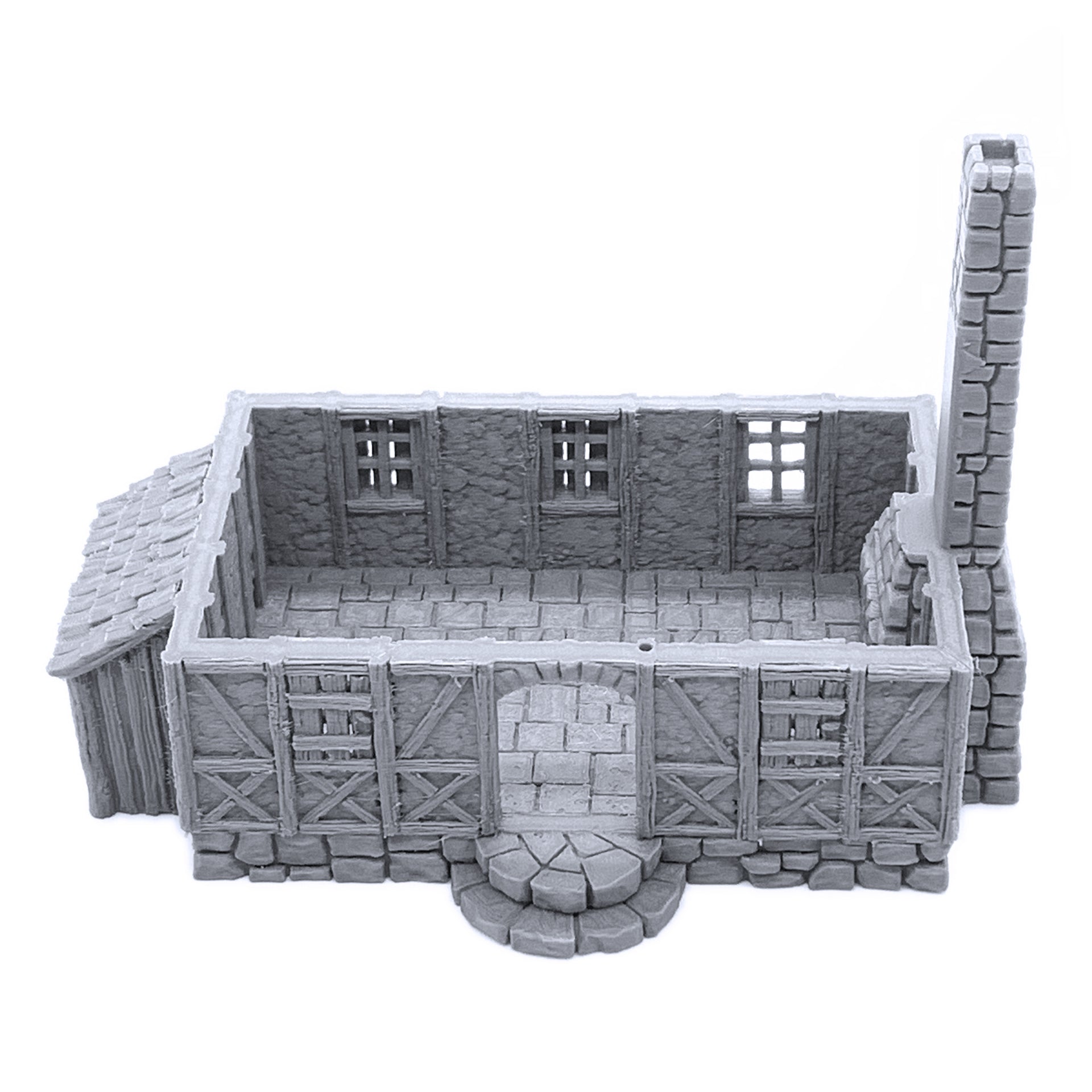 Perfectly Normal House 3D Printed Terrain – 28mm Scale Tabletop RPG & Wargame Scenery By Printable Scenery