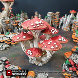 Magic Mushroom Cluster