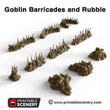 Goblin Barricades and Rubble